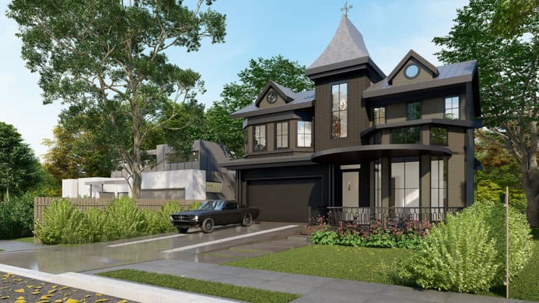 Modern Victorian Custom Home Built by Revent Builds
