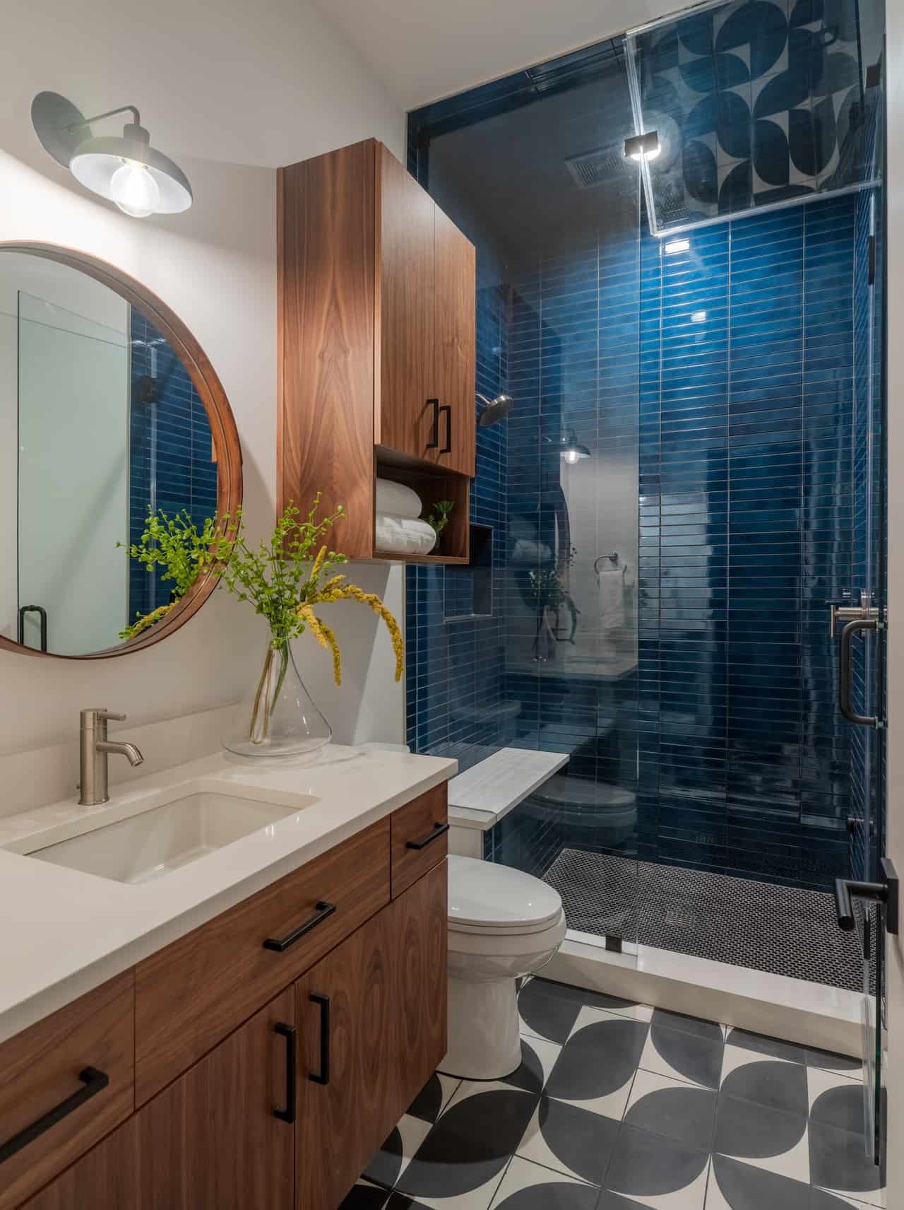 Tether Trails Barton Hills Luxury Bathroom Remodel - Custom Build Homes Austin TX | Revent Builds