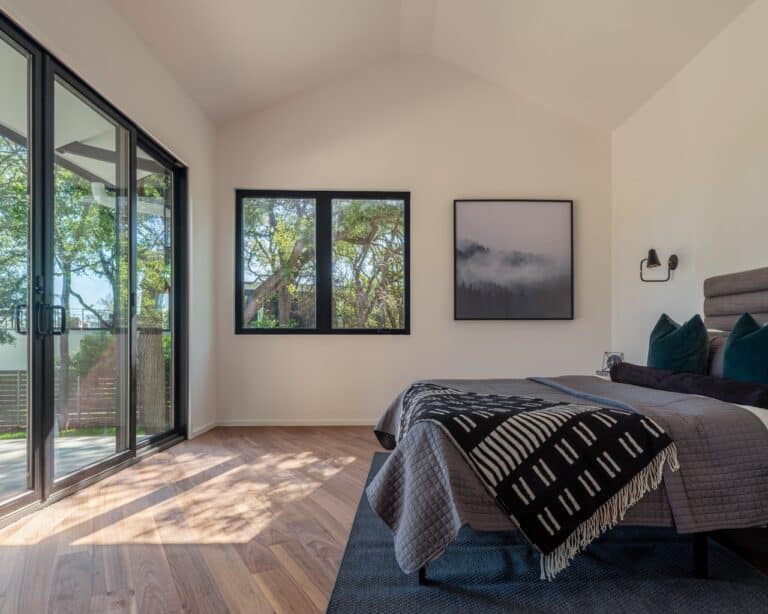 luxury custom home build | bedroom | Austin, TX
