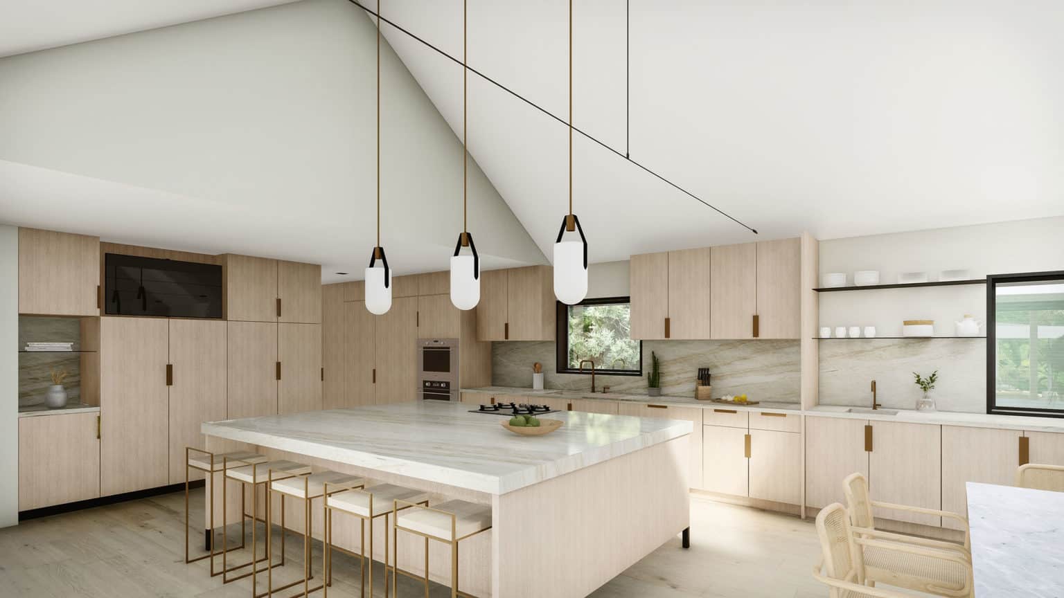 Tulum House Kitchen | Austin Luxury Home Builder